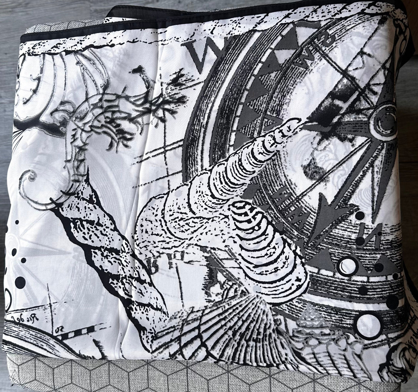 FOULARD CALYPSO NOIR