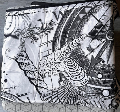 FOULARD CALYPSO NOIR