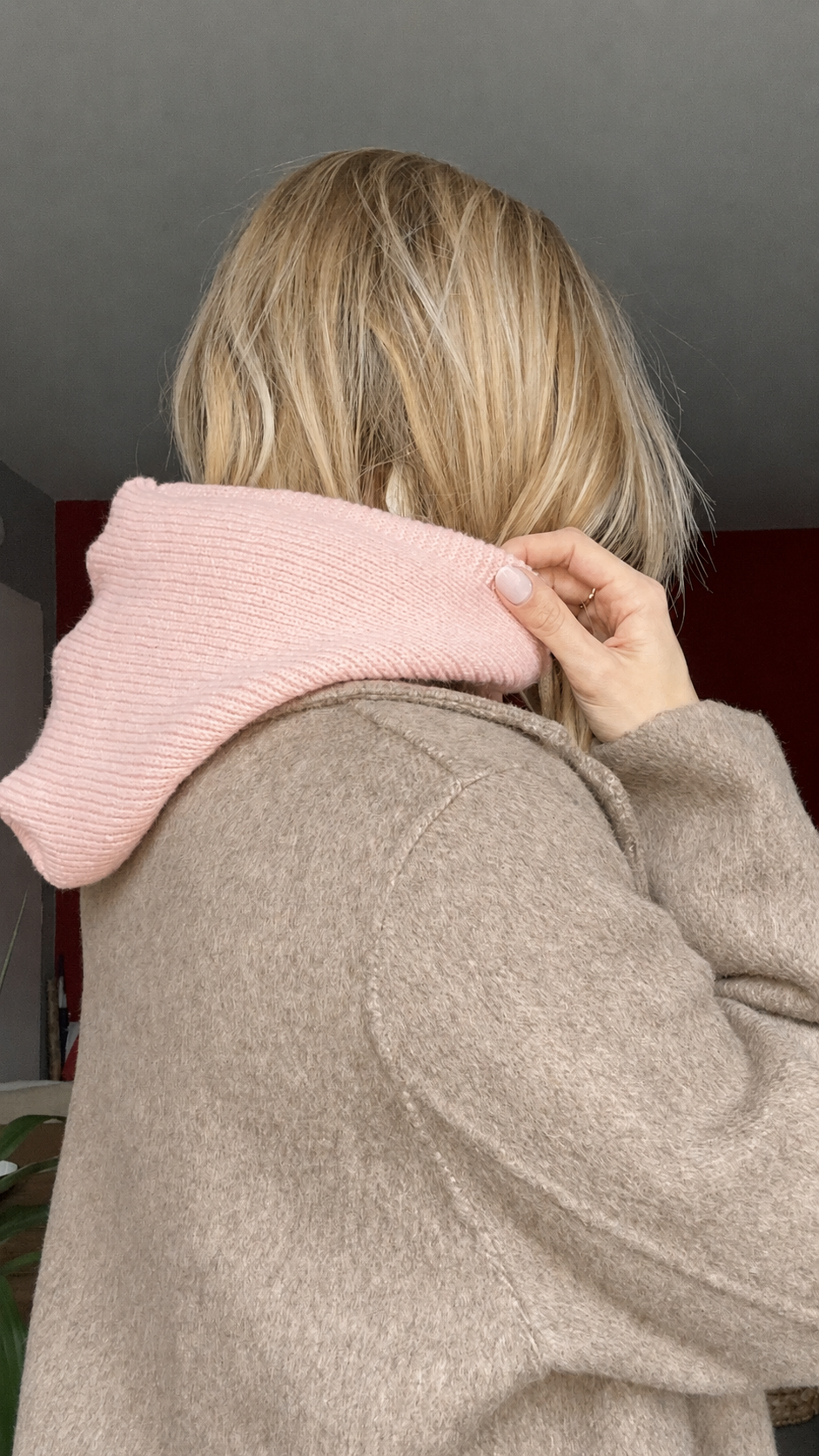 CAGOULE SOLINE ROSE