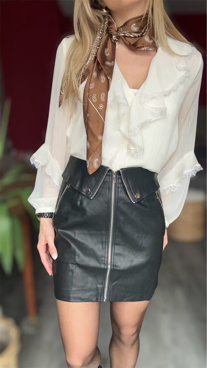 JUPE ROXANNE NOIR